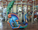 Carousel Works Rocking Peacock Chariot